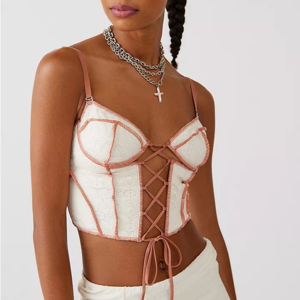 Out From Under Kiera Lace-Up Corset